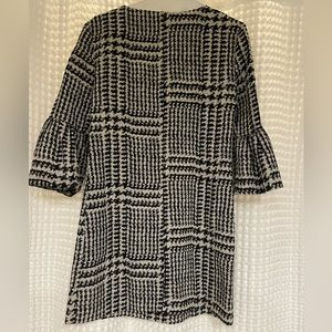 Zara checkered patterned dress